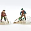 Nev, Blue Star Ice Harvesters Set/2, New England Village, 56.56502