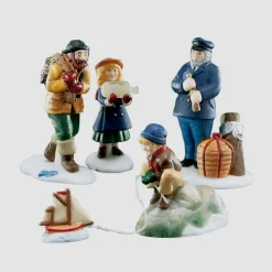 Nev, Sea Captain & His Mates, New England Village, 56.56587