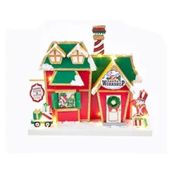 North Pole Buildings, 4 Assorted