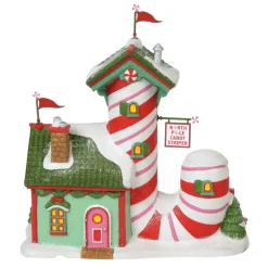 Np, North Pole Candy Striper, 6000613, North Pole Village