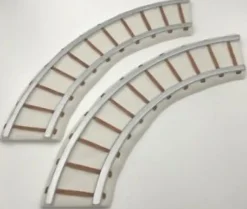 Npv, Northern Lights Curved Track, 4033846, North Pole Village