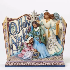 O Holy Night Songbook Christmas Figurine