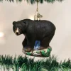 Owc Black Bear Ornament, 12207
