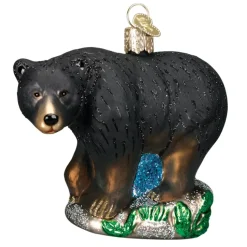 Owc Black Bear Ornament, 12207