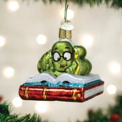 Owc Bookworm Ornament, 12514