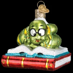 Owc Bookworm Ornament, 12514