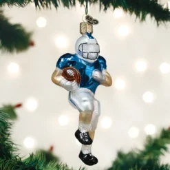 Owc Football Player Ornament, 24176