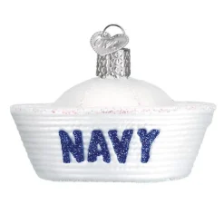 Owc Navy Cap Ornament, 32377
