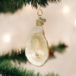 Owc Oyster With Pearl Ornament 12454