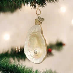 Owc Oyster With Pearl Ornament 12454