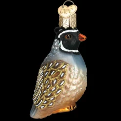 Owc Partridge Ornament, 16012
