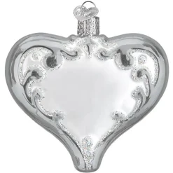 Owc 25Th Anniversary Heart Ornament, 30055