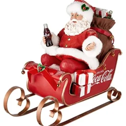 Pd, Coca-Cola®, Santa In Sleigh, Cc5202, Kurt Adler