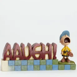 Peanuts Aaugh Word Plaque