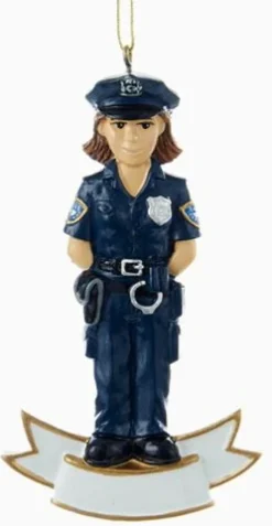 Police Officer Ornaments Male And Female For Personalization, A1628, Ksa