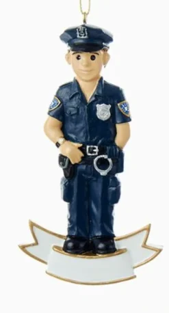 Police Officer Ornaments Male And Female For Personalization, A1628, Ksa