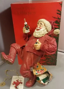 Possible Dreams Clothtique Rockwell Pepsi Santa Clause, 3602, Possible Dreams