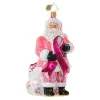 Radko, Breast Cancer Santa, 1018961