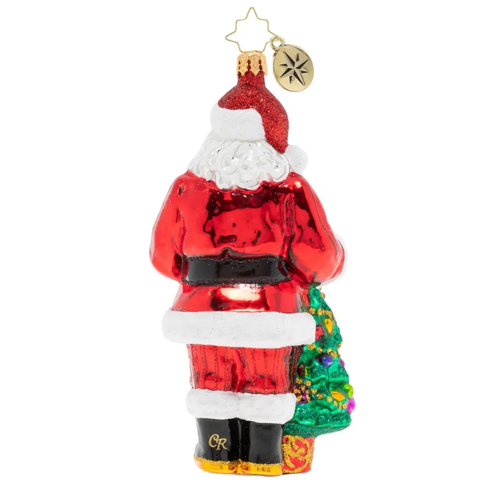 Radko, Santa's Balsam Fir Tree Ornament, 1019834