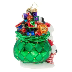 Radko Sneaking Down The Chimney!, 1019868, Christopher Radko