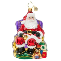 Radko, St. Nick Visit Ornament, 1019866