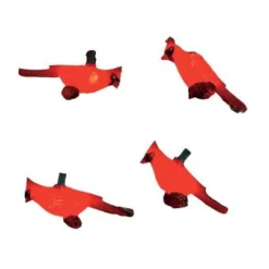 Red Cardinal Novelty Light Set 10/ Light Plastic, Ul0676
