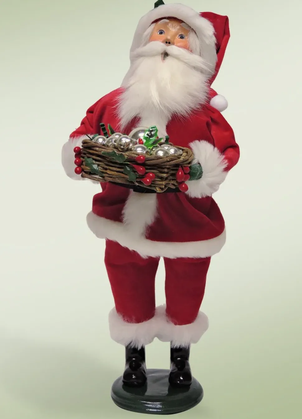 Red Velvet Santa, Byers Choice, 3161C