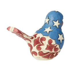Red, White & Blue Bird, 6003978, Jim Shore