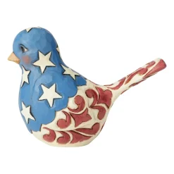 Red, White & Blue Bird, 6003978, Jim Shore