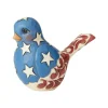 Red, White & Blue Bird, 6003978, Jim Shore