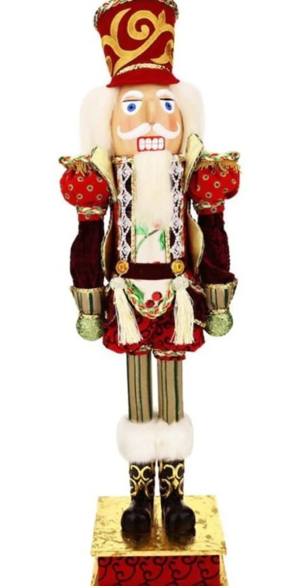 Royal Crown Red Hat Nutcracker, 36"