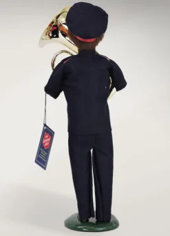 Salvation Army, Man With French Horn, Byers Choice, 4412D