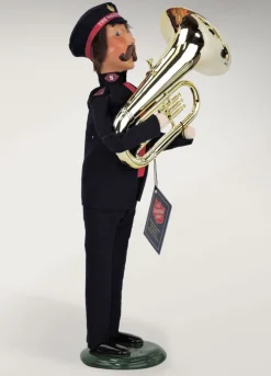 Salvation Army, Man With French Horn, Byers Choice, 4412D