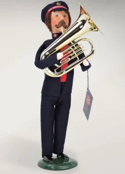 Salvation Army, Man With French Horn, Byers Choice, 4412D