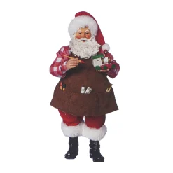 Santa In Charming Traditional Outfits , 3 Asst, 133848, Roman