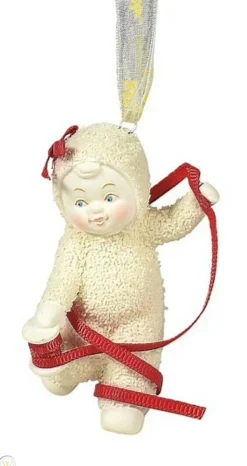 Sb, Momentarily Tied Up Ornament, 6005787, Snowbaby