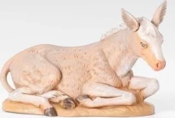 Seated Donkey, 12", Fontanini, 52933