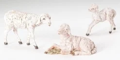 Sheep Family 5" Set Of 3, Fontanini, 51539