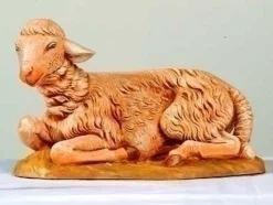 Sheep Sitting 20", Fontanini, 27"
