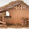 Stable, Wooden, 5", Fontanini, 54628