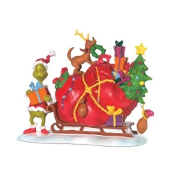 Suess, The Grinch's Small Heart Grew, 804158, Department 56