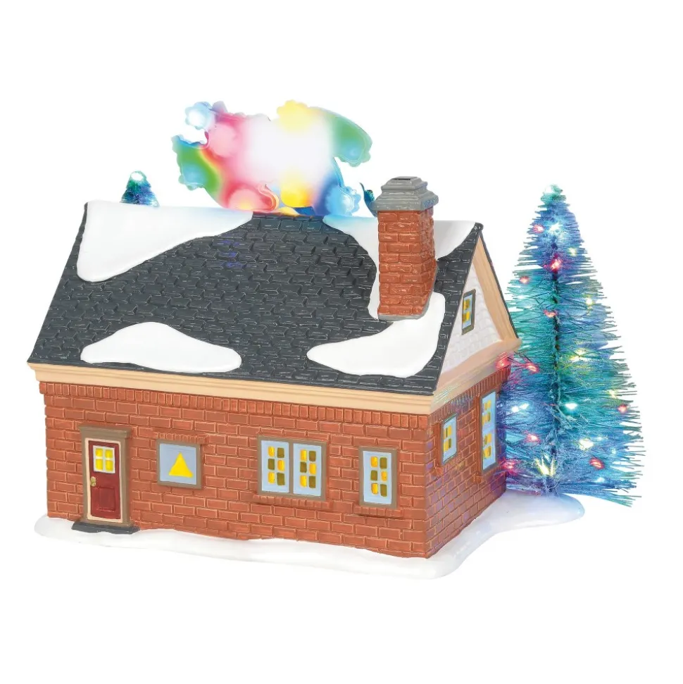 Sv, Brite Lites Holiday House, 6003131, Snow Village