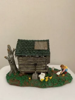 Sv, Buck's County, Feeding The Ducks, 56.55122, Snow Village