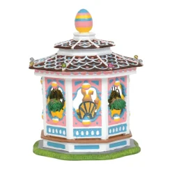 Sv, Easter Bunny Gazebo, 6004818, Snow Village