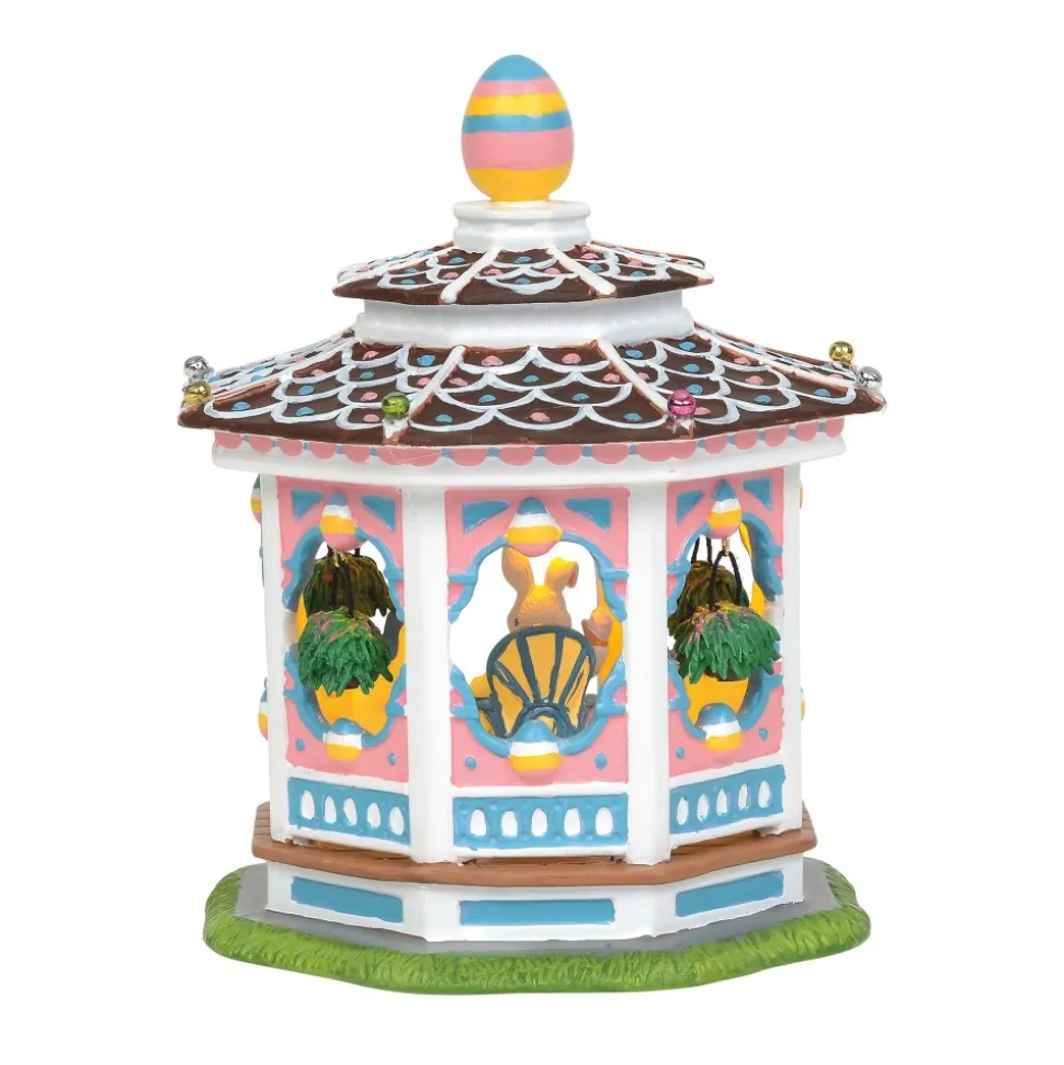 Sv, Easter Bunny Gazebo, 6004818, Snow Village