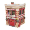 Sv, Engine 223 Fire House, 6011422, Snow Village