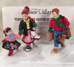 Sv, Everybody Goes Skating At Rollerama, Snow Village , 56.54928