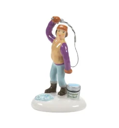 Sv, I May Have Hooked A Big One, 6011419, Snow Village