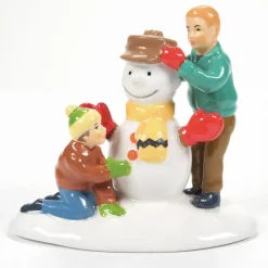 Sv, It's Good Old Charlie Brown, 6007636, Snow Village, Peanuts