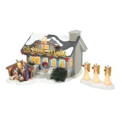 Sv, Oh Holy Night House, 6009702, Snow Village